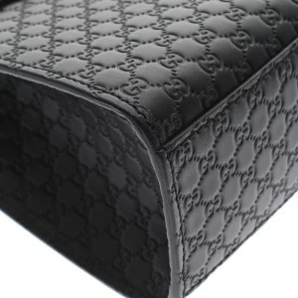 Gucci Chain Black Shoulder Shoulder Horsebit Leather ssima Bag - Picture 7 of 9